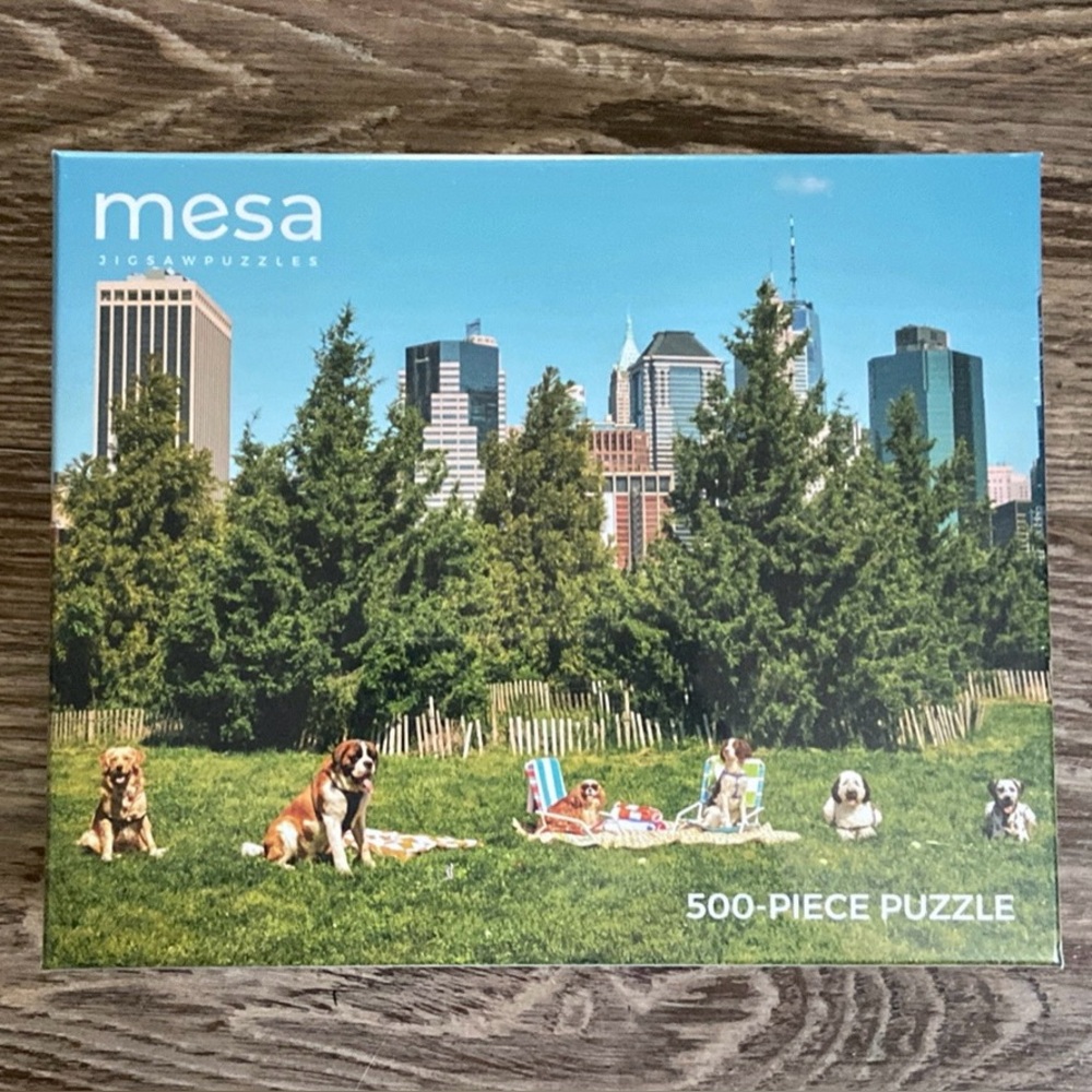 Sealed/New 500-Piece Puzzle - Park Picnic